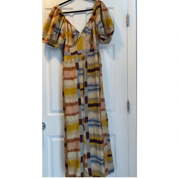 NWT Anthropologie Ranna Gill Tie Back Jumpsuit Size Large - Picture 10 of 16